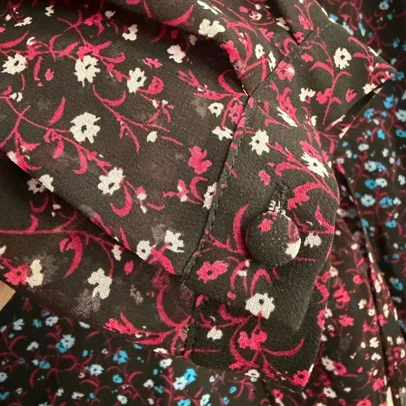 1. State Floral Blouse XL - Picture 4 of 8